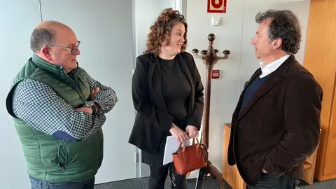 17:30.- Despacho del consejero 
El consejero de Desarrollo Rural, Ganader&iacute;a, Pesca y Alimentaci&oacute;n, Pablo Palencia, recibe a la alcaldesa de Valle de Villaverde. 5 MARZO 2024 &copy; Gobierno de Cantabria