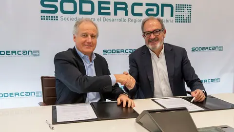 13:00 horas. Sede de SODERCAN
 
El consejero de Industria, Empleo, Innovaci&oacute;n y Comercio, Eduardo Arasti, firma un convenio de colaboraci&oacute;n con la Asociaci&oacute;n Mujer y Talento. 2 ABRIL 2024 &copy; Miguel De la Parra