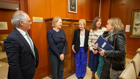 9:00 horas - Complejo Judicial Las Salesas

La consejera de Presidencia, Justicia, Seguridad y Simplificaci&oacute;n Administrativa, Isabel Urrutia, asiste a la Comisi&oacute;n Mixta Gobierno de Cantabria &ndash; Fiscal&iacute;a. 8 ABRIL 2024 &copy; Miguel De la Parra