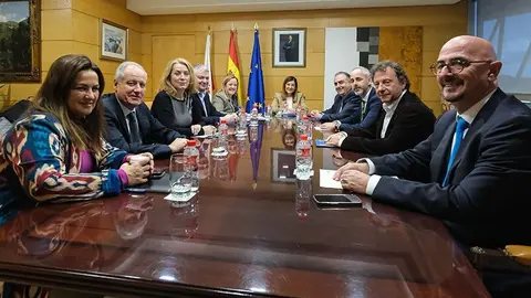 8:45 horas. Gobierno de Cantabria. La presidenta de Cantabria, Mar&iacute;a Jos&eacute; S&aacute;enz de Buruaga, preside la reuni&oacute;n extraordinaria del Consejo de Gobierno. 10 de noviembre de 2023 &copy; Ra&uacute;l Lucio