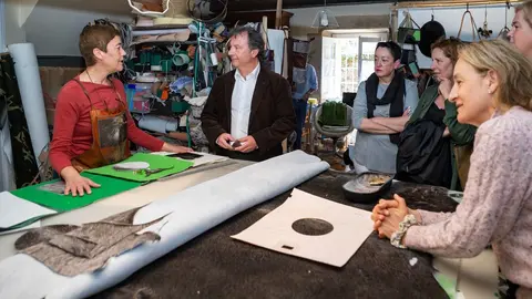 11:30 horas. Antiguas Escuelas de Roiz, Vald&aacute;liga 
El consejero de Desarrollo Rural, Ganader&iacute;a, Pesca y Alimentaci&oacute;n, Pablo Palencia, visita el Grupo de Acci&oacute;n Local Saja-Nansa.