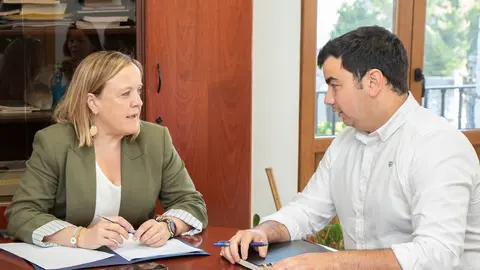 La consejera de Presidencia, Justicia, Seguridad y Simplificaci&oacute;n Administrativa, Isabel Urrutia, realiza una visita institucional al municipio. 
5 junio 2024