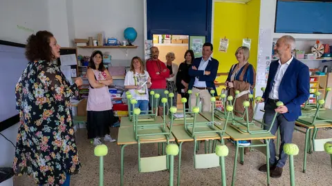 10:00 horas.AJO. Colegio BenedictoEl consejero de Educaci&oacute;n, Formaci&oacute;n Profesional y Universidades, Sergio Silva, visita el CEIP Benedicto en Ajo. 7 JUNIO 2024 &copy;&nbsp;Miguel De la Parra