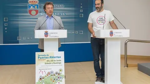 10:30 horas. Sala de Prensa del Gobierno de Cantabria 

El consejero de Desarrollo Rural, Ganader&iacute;a, Pesca y Alimentaci&oacute;n, Pablo Palencia, presenta, en rueda de prensa, la jornada de puertas abiertas 'De granja en granja'.