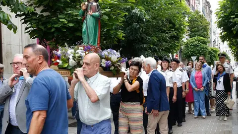 La consejera de Presidencia, Justicia, Seguridad y Simplificaci&oacute;n Administrativa, Isabel Urrutia, asiste a los actos conmemorativos de la festividad de Santiago organizados por el Centro Gallego de Santander. 

25 jul 24