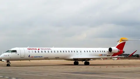 Turismo. Avi&oacute;n de CRL-1000 que operar&aacute; la conexi&oacute;n con Madrid. 15 OCTUBRE 2020 &copy; Oficina de comunicaci&oacute;n