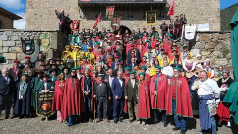 11:00 horas. Centro de Estudios Lebaniegos. Potes. La presidenta de Cantabria, Mar&iacute;a Jos&eacute; S&aacute;enz de Buruaga, asiste al X Cap&iacute;tulo de la Cofrad&iacute;a del Aguardiente de Orujo y del Vino de Li&eacute;bana en el que ser&aacute; nombrada Cofrade de Honor. 28 de septiembre de 2024 &copy; Ra&uacute;l Lucio