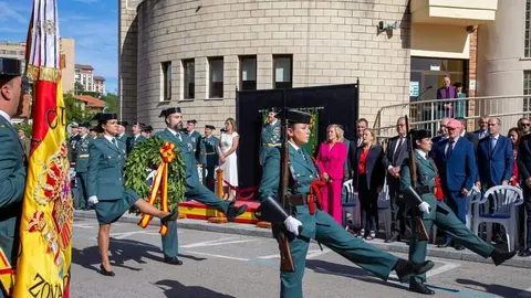 12:00 horas. Acuartelamiento de la 13&ordf; Zona de la Guardia Civil. Campogiro.
Santander
La consejera de Presidencia, Justicia, Seguridad y Simplificaci&oacute;n Administrativa,
Isabel Urrutia, asiste al acto institucional con motivo de la festividad de la Virgen
del Pilar. Previamente, a las 10:00 horas, acudir&aacute; a la misa que se celebrar&aacute; en la
Catedral. 12 OCT 24 &copy; Miguel De la Parra