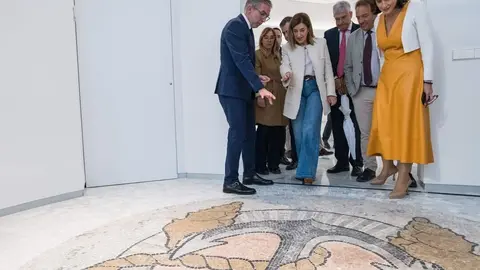 10:00 horas. Palacete del Embarcadero, Santander. La presidenta de Cantabria, Mar&iacute;a Jos&eacute; S&aacute;enz de Buruaga, visita el Palacete del Embarcadero tras las obras de reforma integral. 25 de octubre de 2024 &copy; Ra&uacute;l Lucio