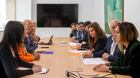 11:30 horas. Sala de videoconferencias, Pe&ntilde;a Herbosa

La consejera de Inclusi&oacute;n Social, Juventud, Familias e Igualdad, Bego&ntilde;a G&oacute;mez del R&iacute;o, y el consejero de Salud, C&eacute;sar Pascual, presiden la constituci&oacute;n de la Comisi&oacute;n Sociosanitaria
24 OCT 24 &copy; Miguel De la Parra