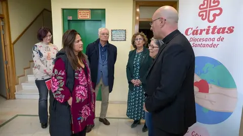 11:00 horas. Cl. Eduardo Garc&iacute;a del R&iacute;o, 10, Santander
La consejera de Inclusi&oacute;n Social, Juventud, Familias e Igualdad, Bego&ntilde;a G&oacute;mez del
R&iacute;o, visita el Centro socio-sanitario &lsquo;Hogar Bel&eacute;n&rsquo; de C&aacute;ritas Diocesana 20 NOV 24 &copy; Miguel De la Parra
