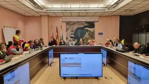 La consejera de Presidencia, Justicia, Seguridad y Simplificaci&oacute;n Administrativa, Isabel Urrutia, participa en el simulacro de riesgo qu&iacute;mico en el Puerto de Santander.
27 nov 24