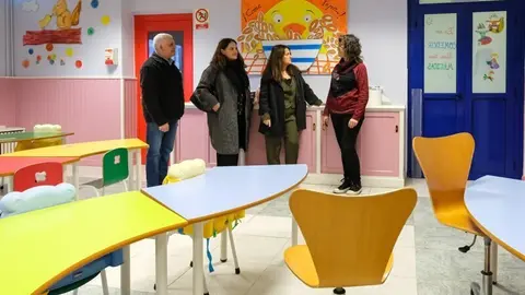 09:00 horas. Avd. del Deporte, Santander. La consejera de Inclusi&oacute;n Social, Juventud, Familias e Igualdad, Bego&ntilde;a G&oacute;mez del R&iacute;o, visita el Centro de Atenci&oacute;n a la Primera Infancia (CAPI). 20 de enero de 2025 &copy; Ra&uacute;l Lucio