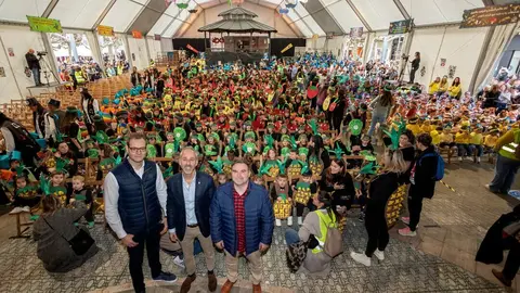 11:00 horas. Plaza de San Antonio, Santo&ntilde;a
El consejero de Educaci&oacute;n, Formaci&oacute;n Profesional y Universidades, Sergio Silva, asiste al preg&oacute;n del Carnaval Infantil.