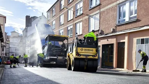 Asfaltado calle San Roque