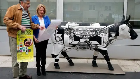 La consejera de Desarrollo Rural, Ganader&iacute;a, Pesca y Alimentaci&oacute;n, Mar&iacute;a Jes&uacute;s Susinos, presenta las ferias ganadera y agroalimentaria de Ribamont&aacute;n al Mar.

24 ABR 25