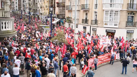 2/6/22  SANTANDER
ep  manifestacion 
manifestaci&oacute;n convocada por el primer d&iacute;a de huelga en el sector siderometal&uacute;rgico


FOTO: Juan Manuel Serrano Arce