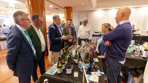 12:00 horas. Hotel Bah&iacute;a, Santander
El consejero de Cultura, Turismo y Deporte, Luis Mart&iacute;nez Abad, visita la XXI Feria Cantabria Vinos 2025.
22 MYO 25 &copy; Miguel De la Parra
