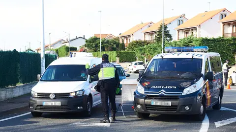 05/11/2020  SANTANDER
EP controles de tr&Dagger;fico en Cantabria por la entrada en vigor del confinamiento de municipios. 

FOTO: Juan Manuel Serrano Arce