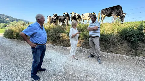 10:30 horas. Ayuntamiento https://maps.app.goo.gl/58s5VEfk3X1cRGS46
La consejera de Desarrollo Rural, Ganader&iacute;a, Pesca y Alimentaci&oacute;n, Mar&iacute;a Jes&uacute;s
Susinos, visita las obras de acondicionamiento en caminos rurales de Penagos.