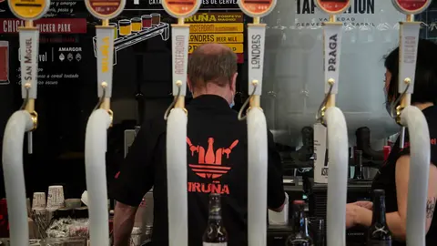 comeinzo de la FASE 2  en el bar niza de Pamplona. con todas las medidas de seguridad e higiene.