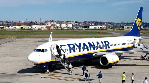 AEROPUERTO DE SANTANDER. AVION.RYANAIR.
11 OCT 18