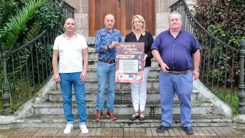 10:00 horas. Ayuntamiento de B&aacute;rcena de Cicero. La consejera de Desarrollo Rural, Ganader&iacute;a, Pesca y Alimentaci&oacute;n, Mar&iacute;a Jes&uacute;s Susinos, presentaci&oacute;n del cartel del Mercado Agroalimentario de Treto. 10 de septiembre de 2025 &copy; Ra&uacute;l Lucio