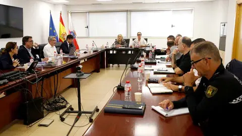 La consejera de Presidencia, Justicia, Seguridad y Simplificaci&oacute;n Administrativa, Isabel Urrutia, preside la Comisi&oacute;n de coordinaci&oacute;n de polic&iacute;as locales de Cantabria. 
1 OCT 25