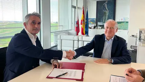 11:30 horas. Despacho del consejero

El consejero de Industria, Empleo, Innovaci&oacute;n y Comercio, Eduardo Arasti, firma un convenio de colaboraci&oacute;n con el presidente de la C&aacute;mara de Comercio de Cantabria, Tom&aacute;s Dasgoas.