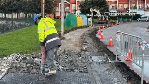 Obras calle Cervantes