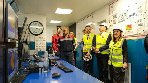 09:00 horas. Bo. La Mina, 21-C. Gajano. La presidenta de Cantabria, Mar&iacute;a Jos&eacute; S&aacute;enz de Buruaga, visita la empresa &lsquo;Birla Carbon Spain&rsquo;. 24 de febrero de 2026 &copy; Ra&uacute;l Lucio