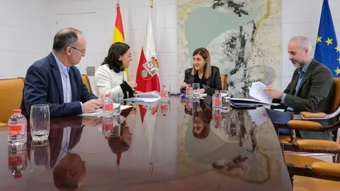 11:30 horas. Gobierno de Cantabria. La presidenta de Cantabria, Mar&iacute;a Jos&eacute; S&aacute;enz de Buruaga, se re&uacute;ne con la rectora de la Universidad de Cantabria, Conchi L&oacute;pez. 12 de marzo de 2026 &copy; Ra&uacute;l Lucio