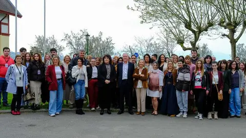 10:00 horas. Paraninfo de la Magdalena, Caballerizas. El consejero de Industria, Empleo, Innovaci&oacute;n y Comercio, Eduardo Arasti, inaugura la XIII edici&oacute;n del programa &lsquo;Lanzaderas de Empleo y Emprendimiento Solidario de Cantabria&rsquo;. 10 de abril de 2026 &copy; Ra&uacute;l Lucio