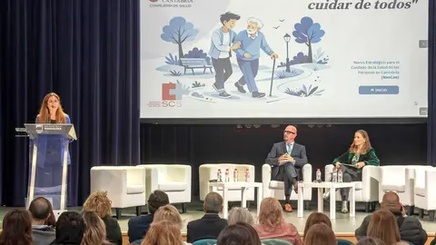 12:30 horas. Caballerizas del Palacio de la Magdalena
El consejero de Salud, C&eacute;sar Pascual, asiste a la presentaci&oacute;n del Marco Estrat&eacute;gico para el Cuidado de la Salud de las Personas en Cantabria.