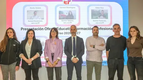 10:45 horas. Sala de prensa del Gobierno de Cantabria
El consejero de Educaci&oacute;n, Formaci&oacute;n Profesional y Universidades, Sergio Silva, presenta en rueda de prensa, la oferta de FP para el curso 2026/2027 y la campa&ntilde;a &lsquo;Referentes FP Cantabria&rsquo;.