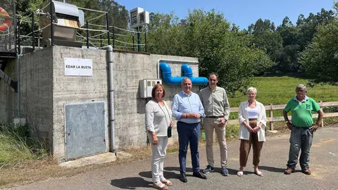 El consejero de Fomento, Vivienda, Ordenaci&oacute;n del Territorio y Medio Ambiente, Roberto Media, inaugura diversas actuaciones en Alfoz de Lloredo. 
20 JUN 25