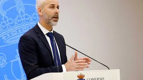 El consejero de Educaci&oacute;n, Formaci&oacute;n Profesional y Universidades, Sergio Silva, presenta, en rueda de prensa, el Anteproyecto de Ley de Cantabria de autoridad del profesorado y de la convivencia escolar en los centros educativos de la Comunidad Aut&oacute;noma. 
23 ENE 26