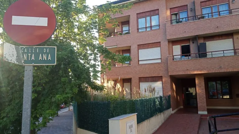 Vivienda de la calle Santa Ana donde ha sido encontrada la cabeza humana