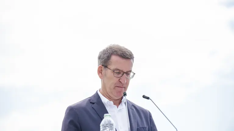 Alberto Nu&ntilde;ez Feijoo, presidente del PP, presenta a los cabezas de lista del Congreso de los Diputados con los que concurrir&aacute; el 23J