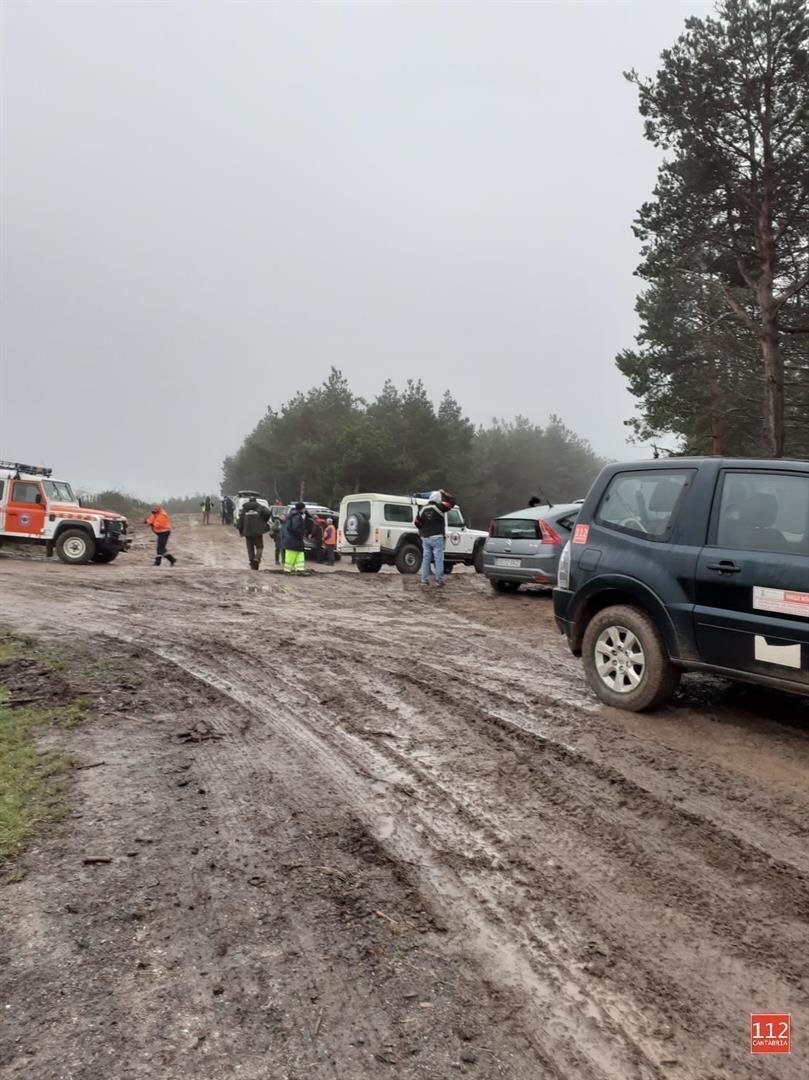 Dispositivo de búsqueda del hombre desaparecido