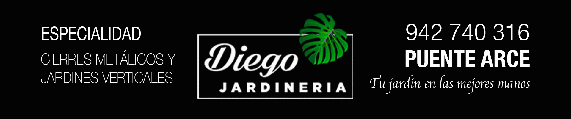 Jardinería Diego (fondo negro)