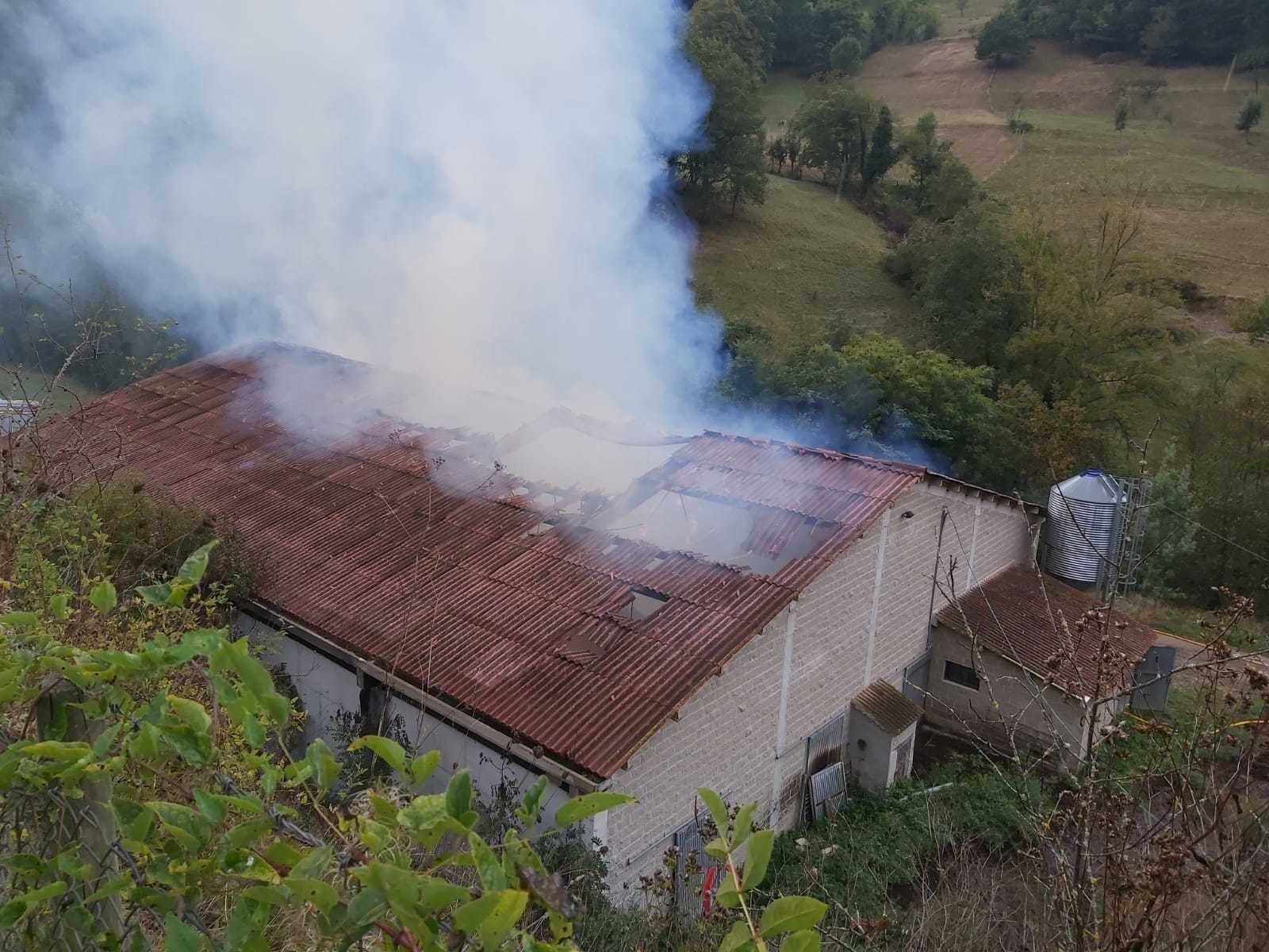 Incenrio nanve ganadera Vega de Liébana 25 09 2020 2