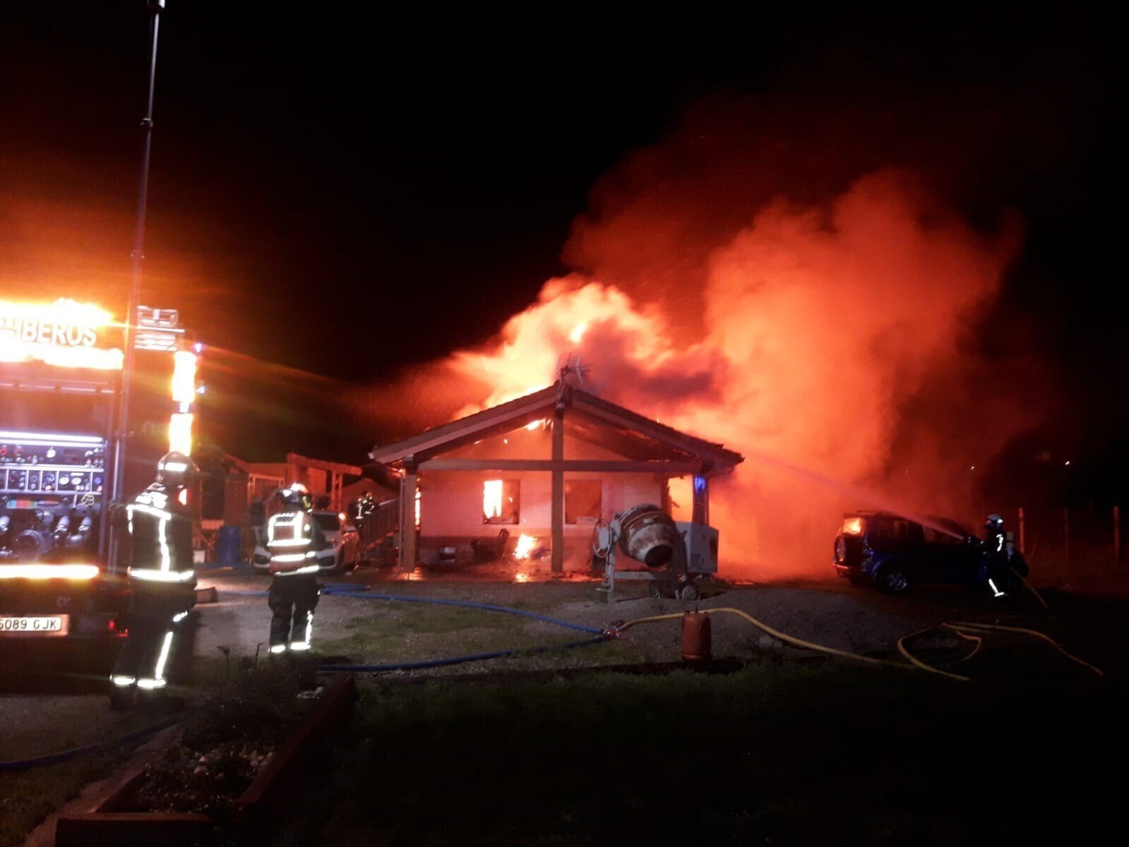 Incendio vivienda Guriezo 2 14 02 2021