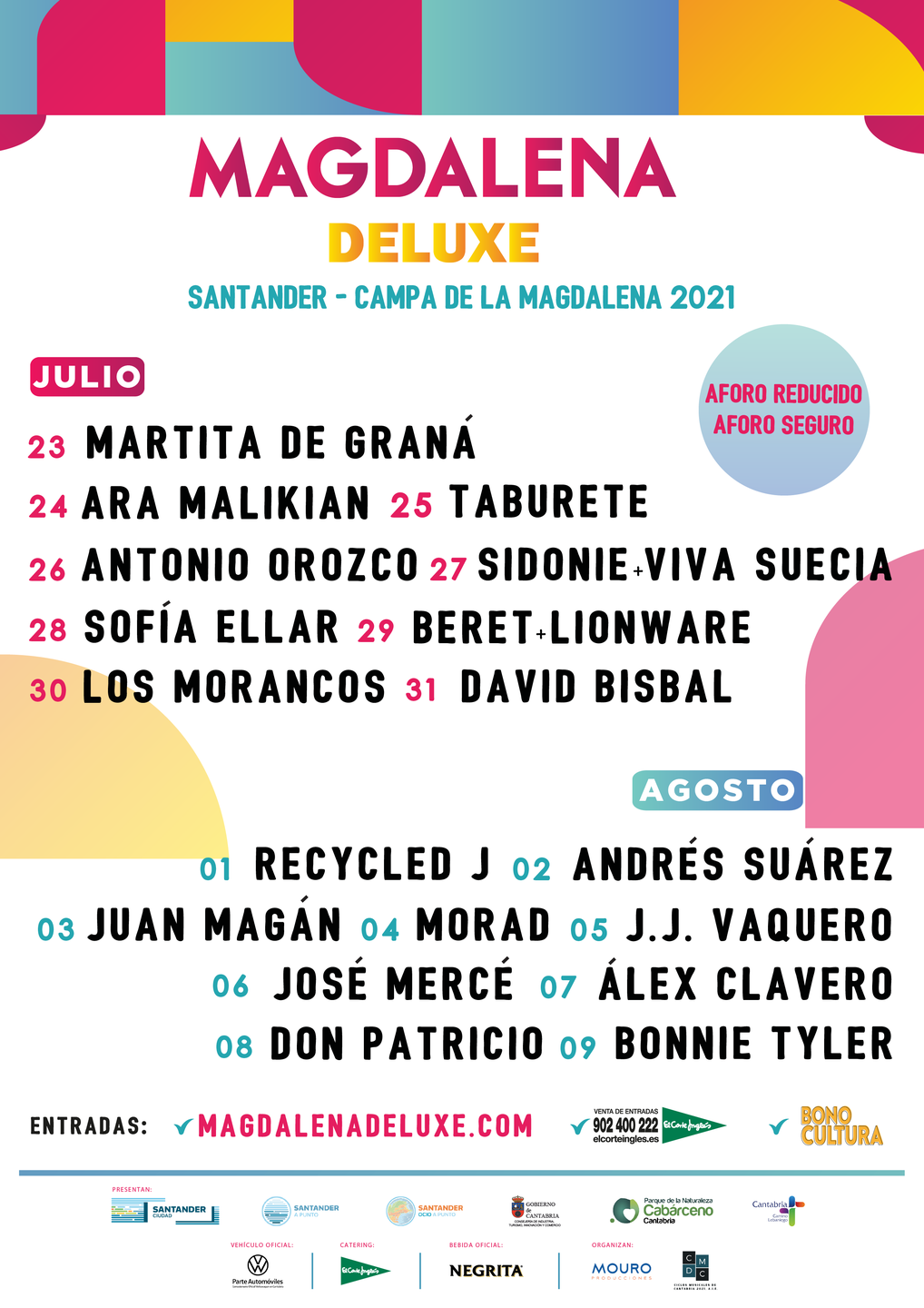 Cartel Magdalena Deluxe Santander