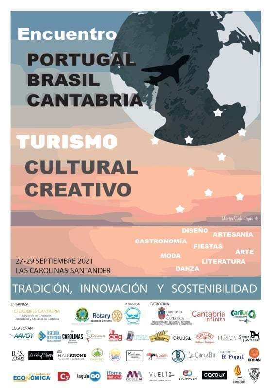 Encuentro Portugal - Cantabria - Brasil cartel