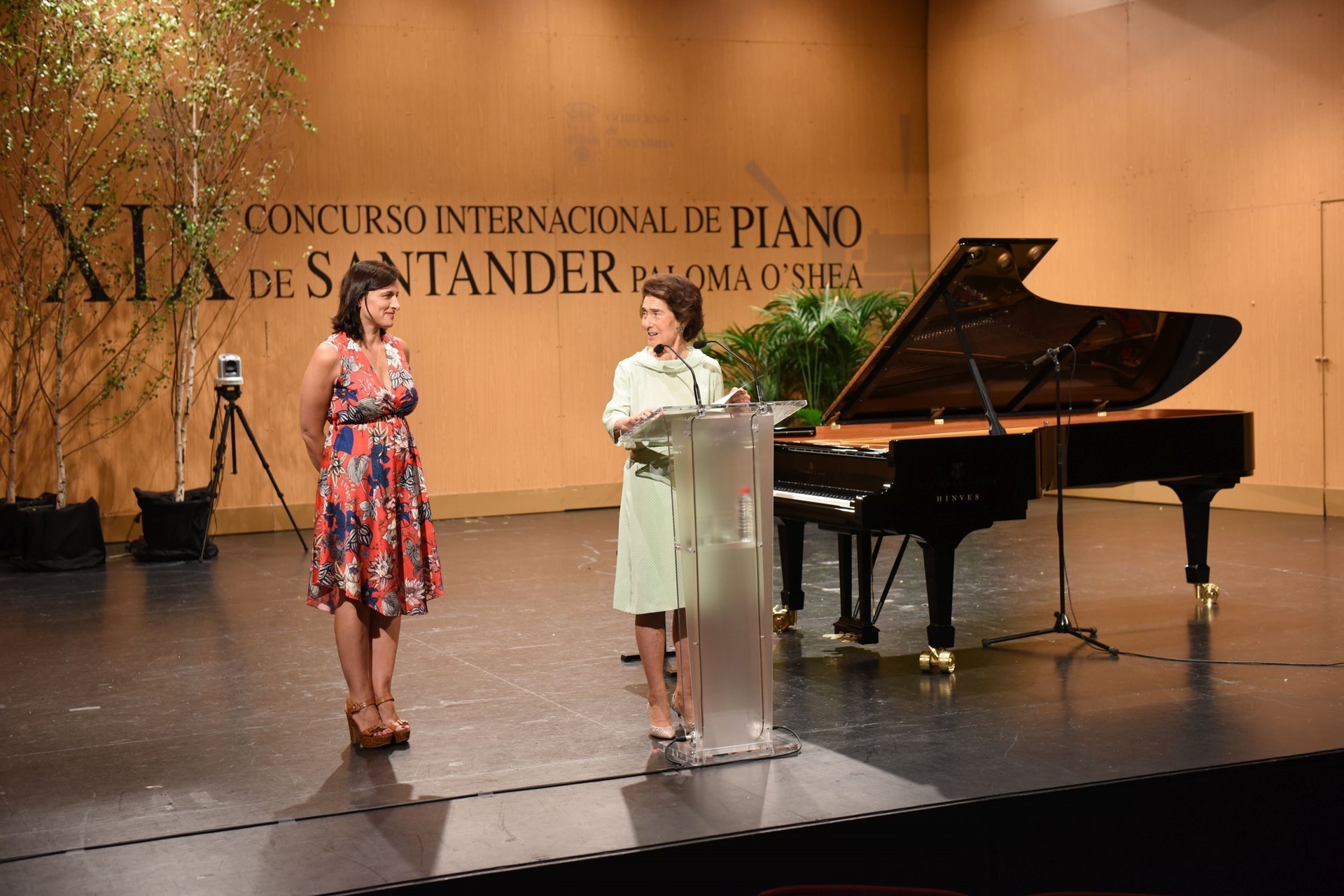 Santander aboga por continuar con el Concurso de Piano y "seguir contando" con O'Shea
