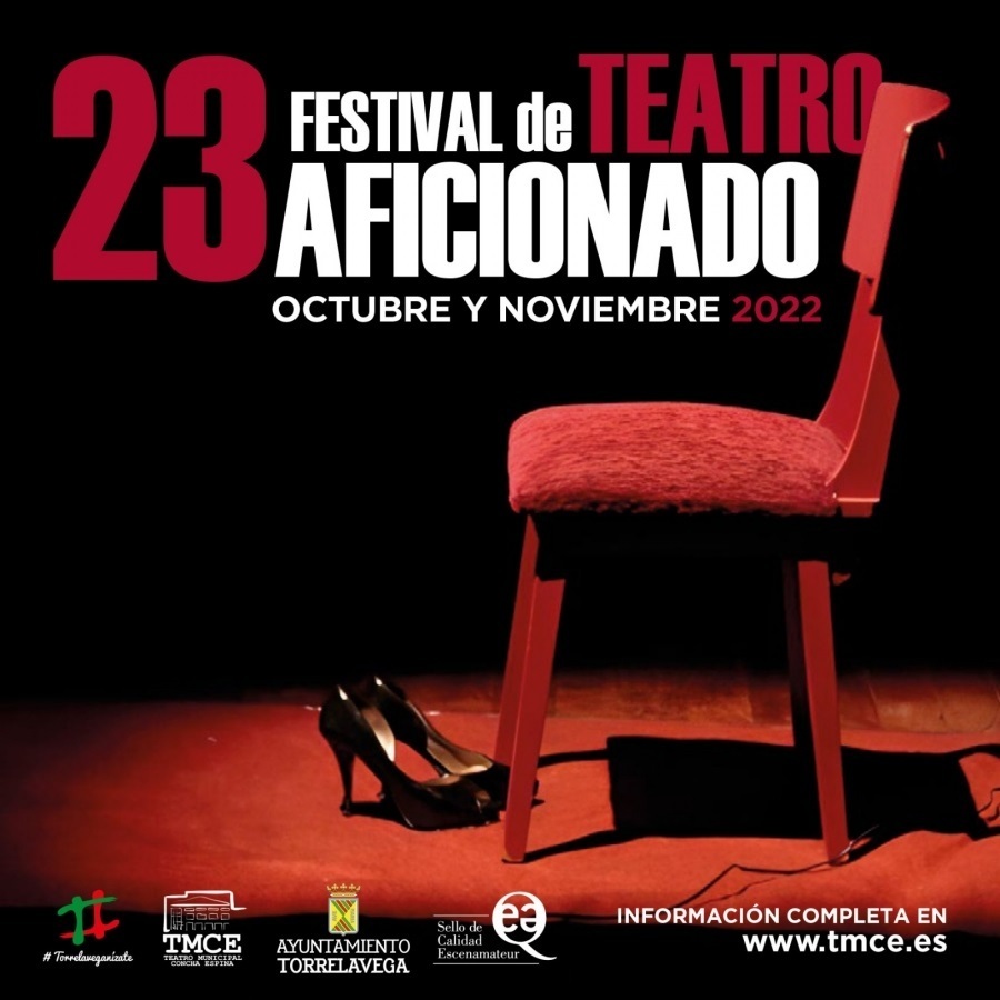 Ocho compañías participarán en 23ª edición del Festival de Teatro Aficionado de Torrelavega que comienza el sábado