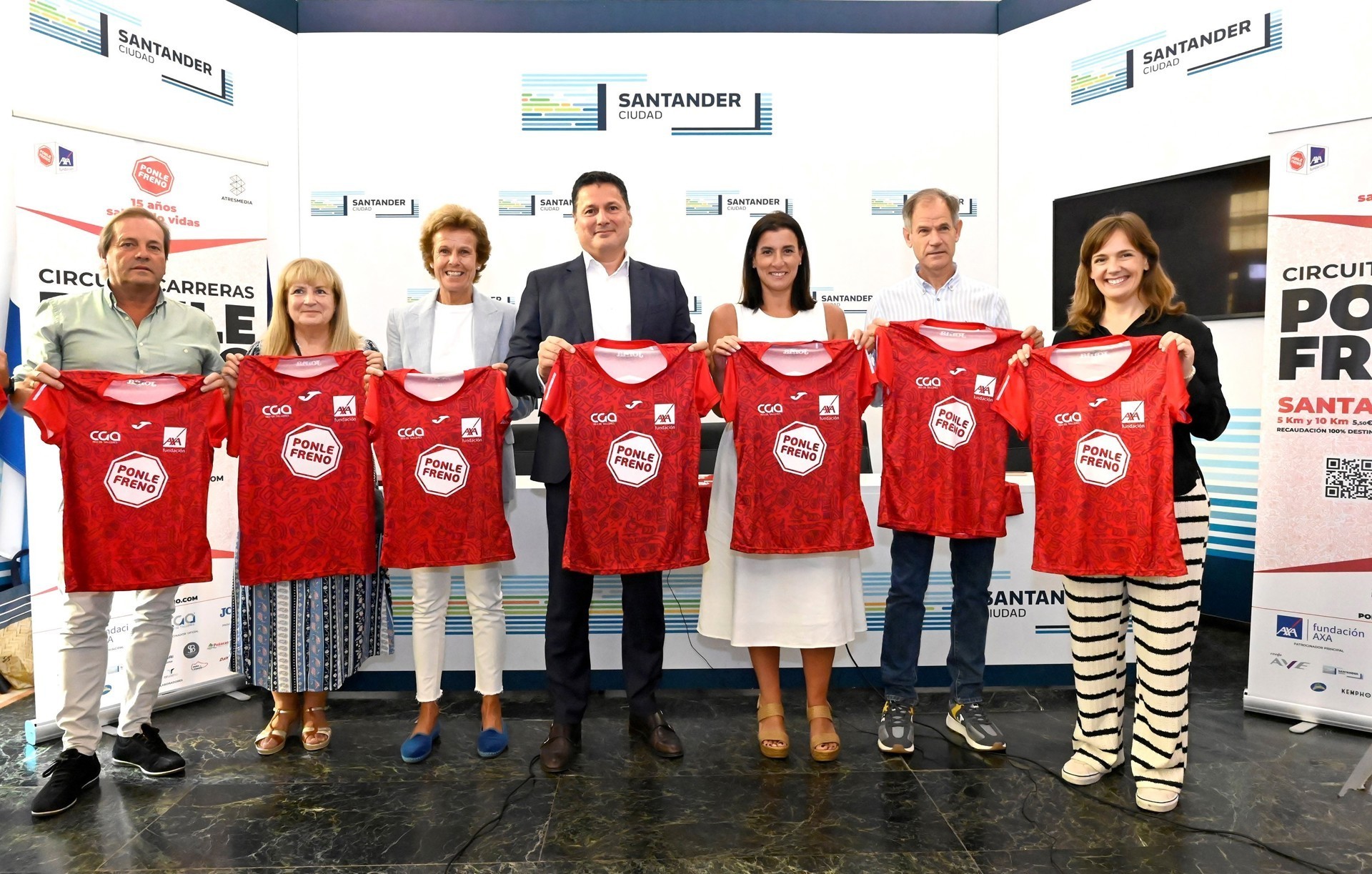Santander acogerá el 1 de octubre la carrera solidaria 'Ponle freno', por las víctimas de accidentes