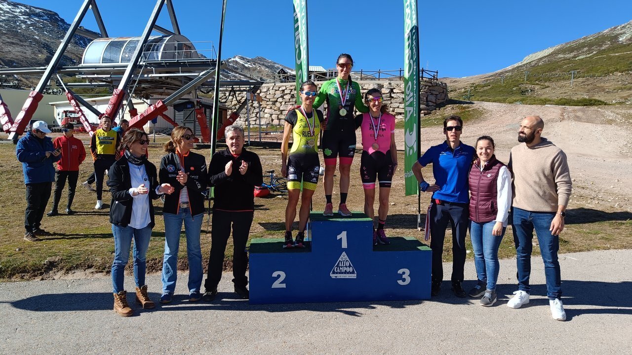 Podium femenino